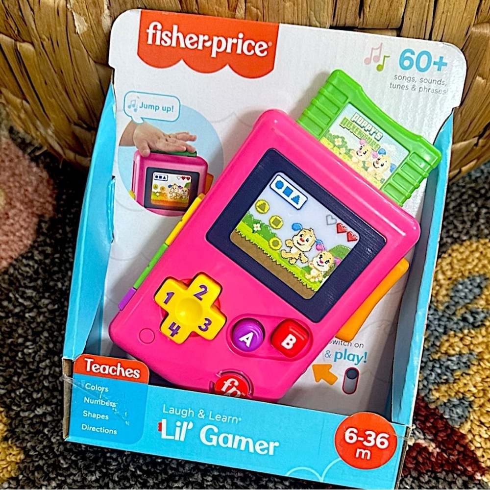 New Fisher Price Baby Girl Game Console Learning Toy 6-36 Months Laugh & Learn